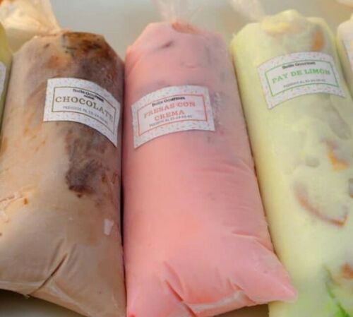 100 BOLSAS para HELADOS Bolis((( 10×25 ))) Saborines hielitos ice pop bags soda - Fresh Stock Dated January 2026