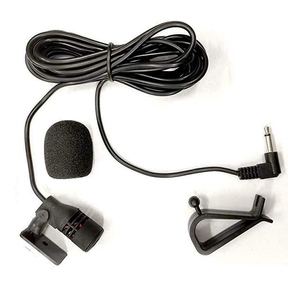 3.5mm Microphone Car Radio Stereo GPS DVD Bluetooth Audio Mic External Kit. - Fresh Stock Dated December 2025