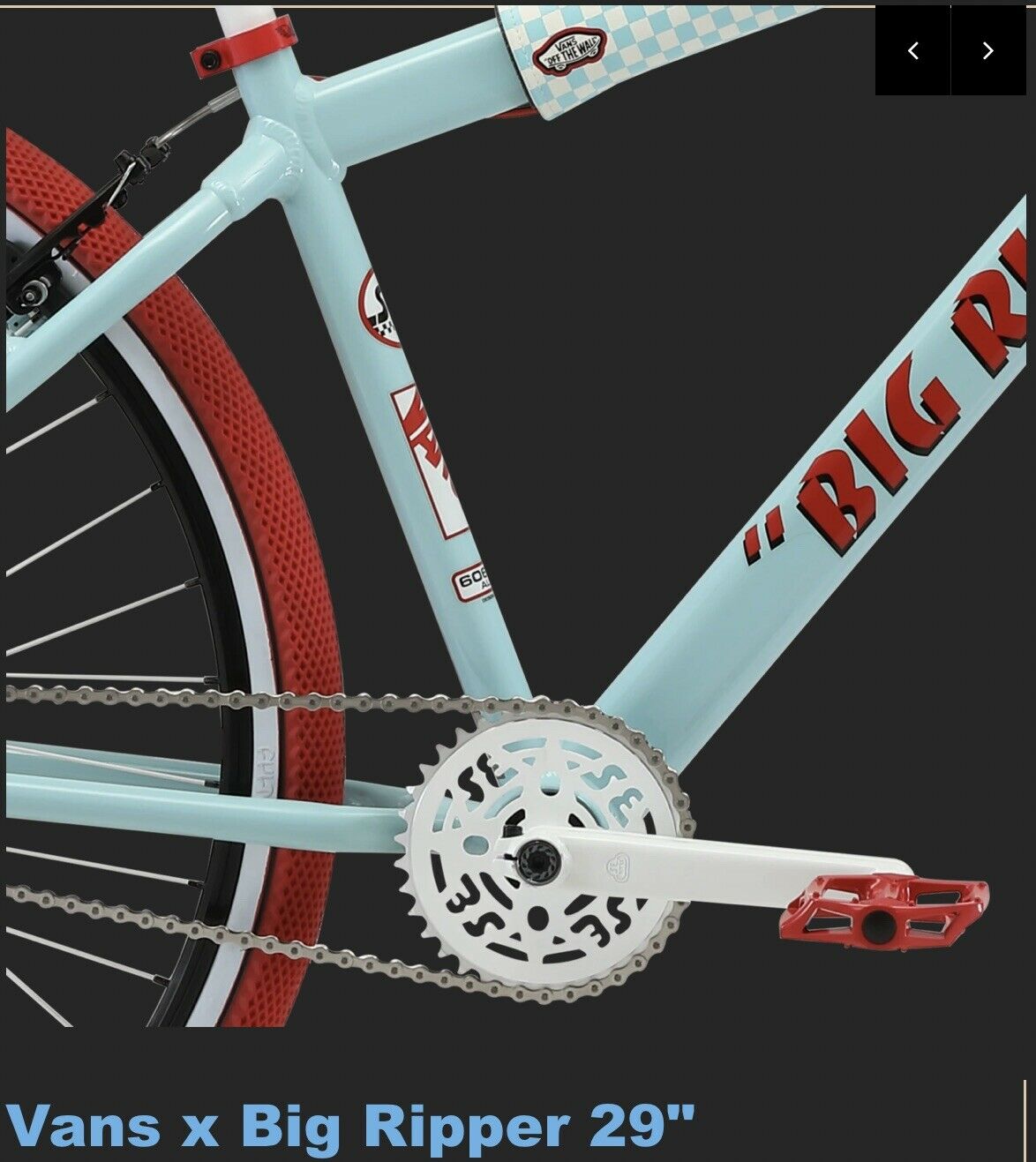 Se Bikes X Vans Big Ripper - Fresh Stock Dated December 2025