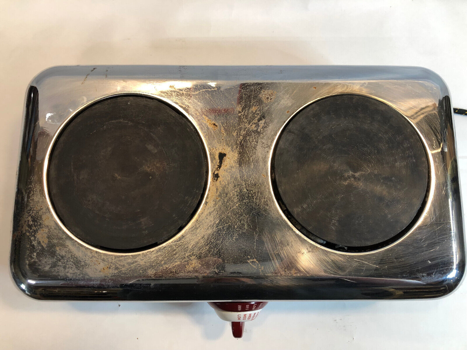 Table Top Buffet Range Double Burner  Vintage Knapp Monarch - Fresh Stock Dated February 2026