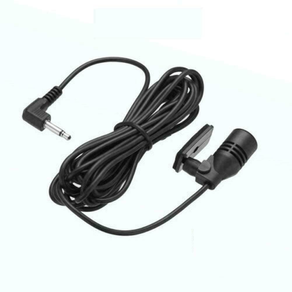 3.5mm Microphone Car Radio Stereo GPS DVD Bluetooth Audio Mic External Kit. - Fresh Stock Dated December 2025