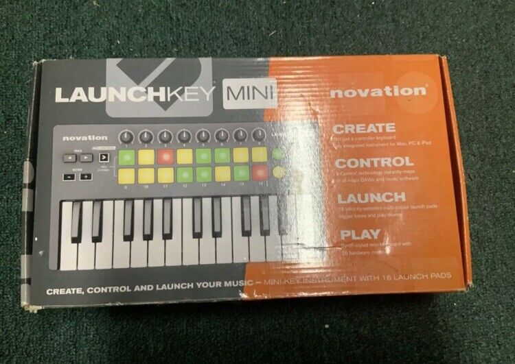 novation launchkey mini - mini key instrument with 16 launch pads - Fresh Stock Dated December 2025