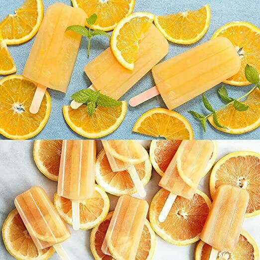 Popsicle Molds,10 Cavities Popsicle Mold,Reusable Silicone Molds Ice Pop Molds - Fresh Stock Dated February 2026