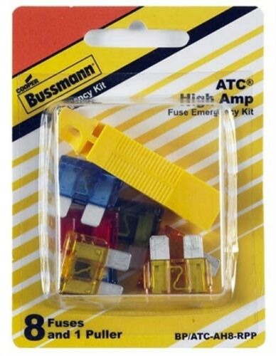 ATC High Amp Fuse Assortment by Cooper Bussmann, 3PK - Fresh Stock Dated December 2025