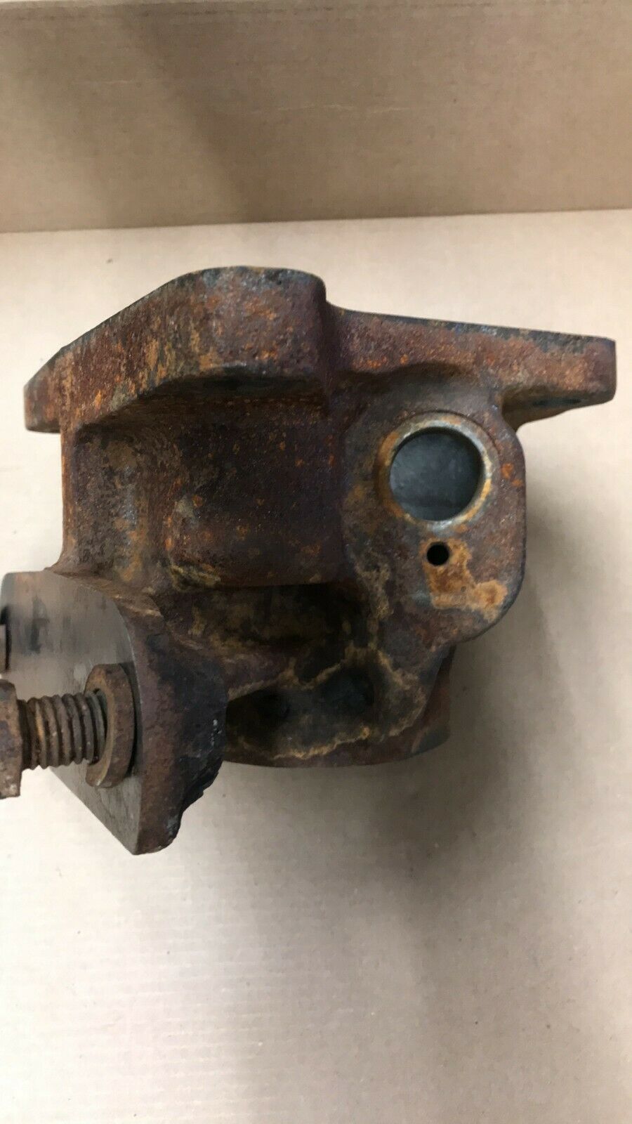 Used T18 Borg Warner 2WD Bolt On Yoke Extension Housing w/ Speedometer Hole - Fresh Stock Dated December 2025