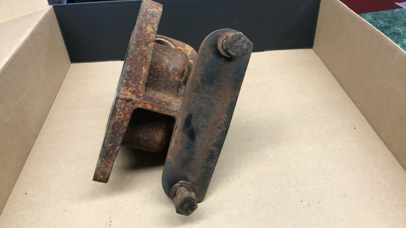 Used T18 Borg Warner 2WD Bolt On Yoke Extension Housing w/ Speedometer Hole - Fresh Stock Dated December 2025