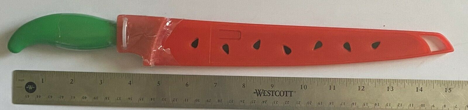Watermelon Knife With Sheath Serrated 9” Blade Brand New Sealed! - Fresh Stock Dated February 2026