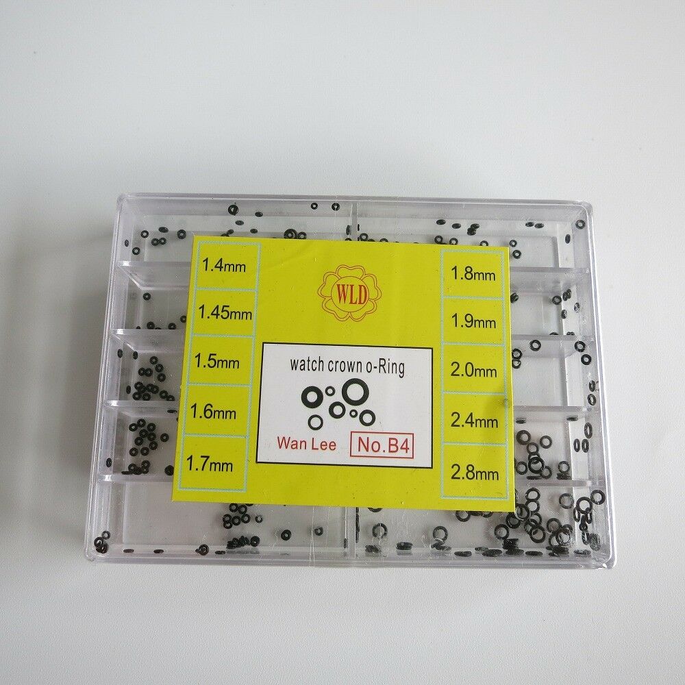 GF1226A 1.4mm-2.8mm Watch Crown O-Ring Gasket for Watch Repair - Fresh Stock Dated December 2025