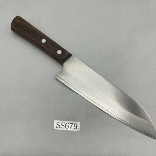 <Used> Japanese Chef's Kitchen Knife 本割込 Santoku 165/285 From Japan SS679 - Fresh Stock Dated January 2026