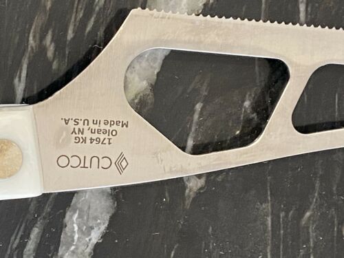 Excellent CUTCO Cheese Knife, 1764 KG Pearl White Stainless Steel - Fresh Stock Dated January 2026