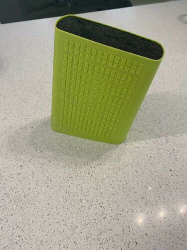SCANPAN GREEN KNIFE BLOCK VGUC CLEAN - Fresh Stock Dated January 2026