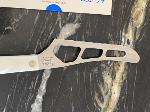 Excellent CUTCO Cheese Knife, 1764 KG Pearl White Stainless Steel - Fresh Stock Dated January 2026