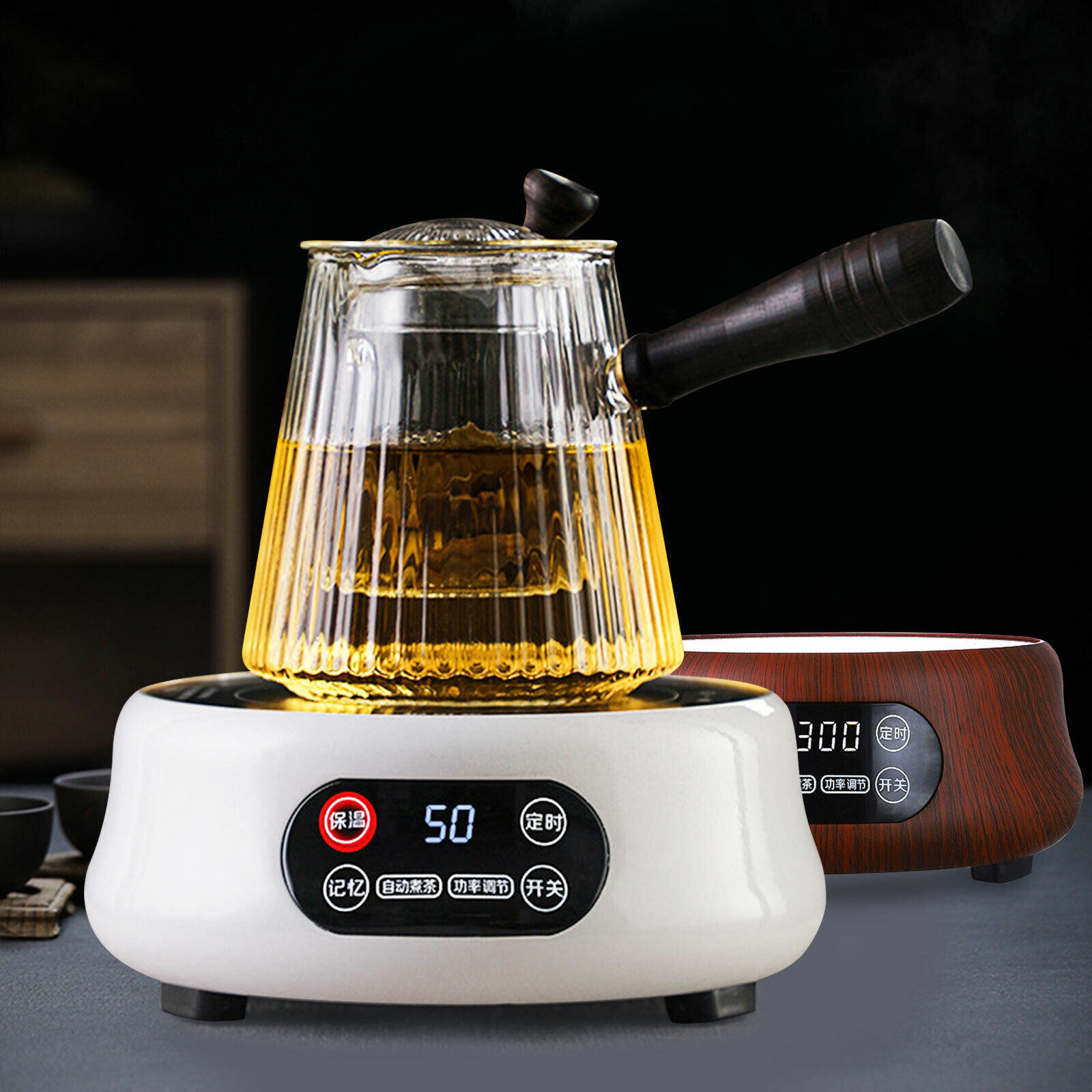 Mini Electric Stove Top for Espresso Maker Milk Tea Pot Heater Hot Plate White - Fresh Stock Dated February 2026