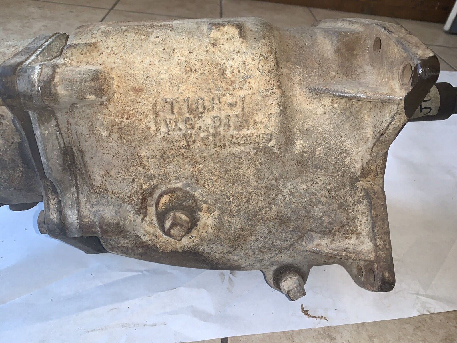 Ford 4 Speed Transmission Mustang Borg Warner T10 1960s J17715 - Fresh Stock Dated December 2025