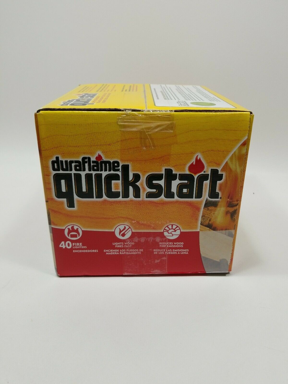 Duraflame Quick Start Firelighters Case of 10 - 4 packs Brand New FREE SHIPPING! - Fresh Stock Dated December 2025