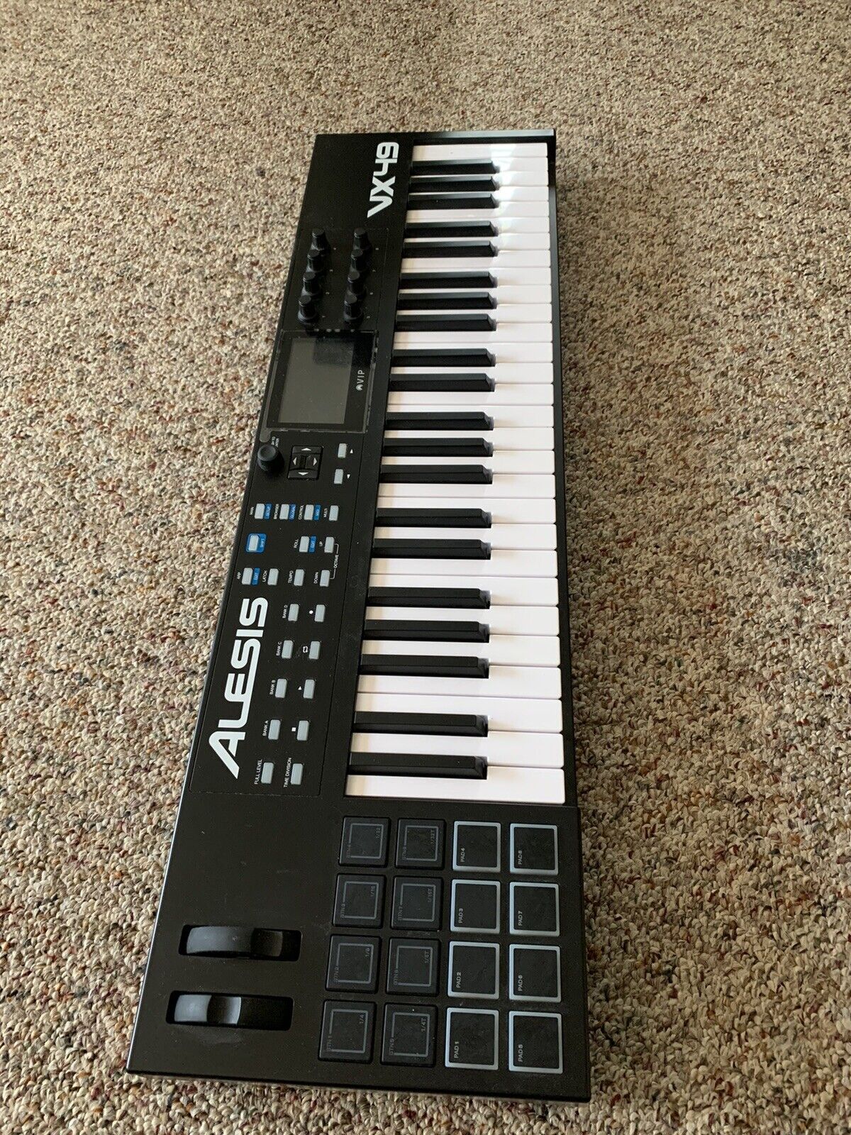alesis vx49 Keyboard Controller And Korg Pedal. - Fresh Stock Dated December 2025