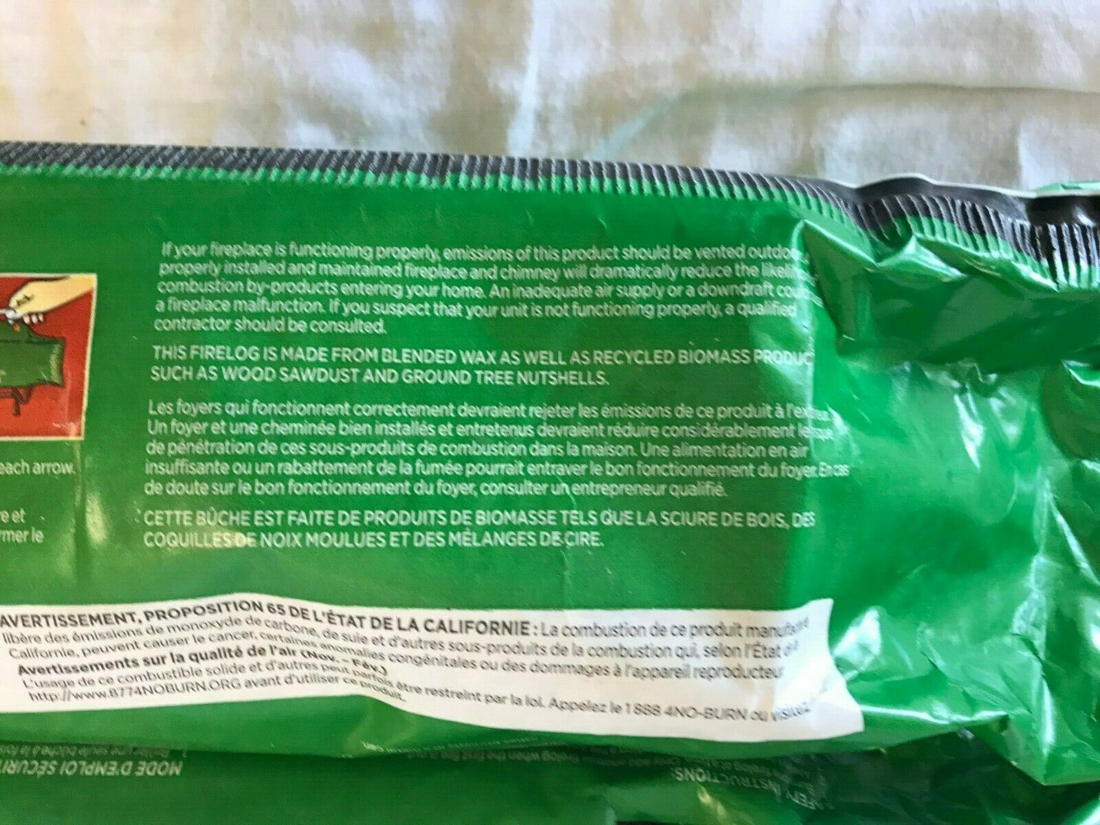 Pine Mountain Logs Burns For 4 Hours  Lot of 2 - 4.8 Lbs - Fresh Stock Dated January 2026