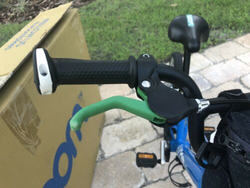 Woom 3 Kids Bike - Blue 16” - Includes Bell, Kickstand, Basket & Bottle Holder - Fresh Stock Dated December 2025