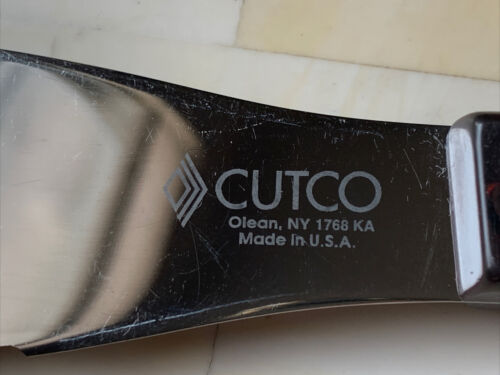 CUTCO 1768 Spreader Spatula After sharpening and polishing at the Cutco factory - Fresh Stock Dated January 2026