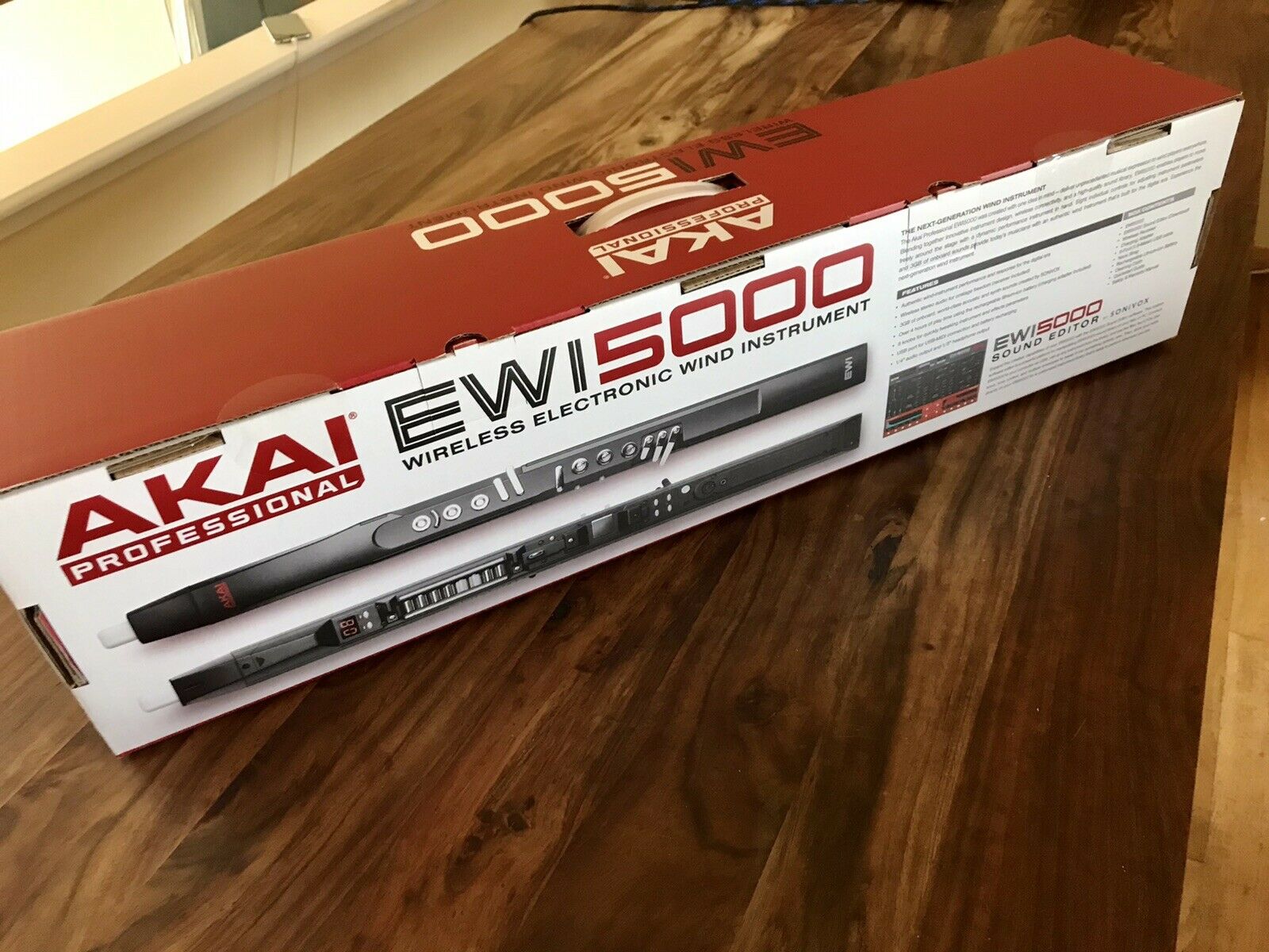 Akai EWI 5000 Wind Controller Black - Fresh Stock Dated December 2025