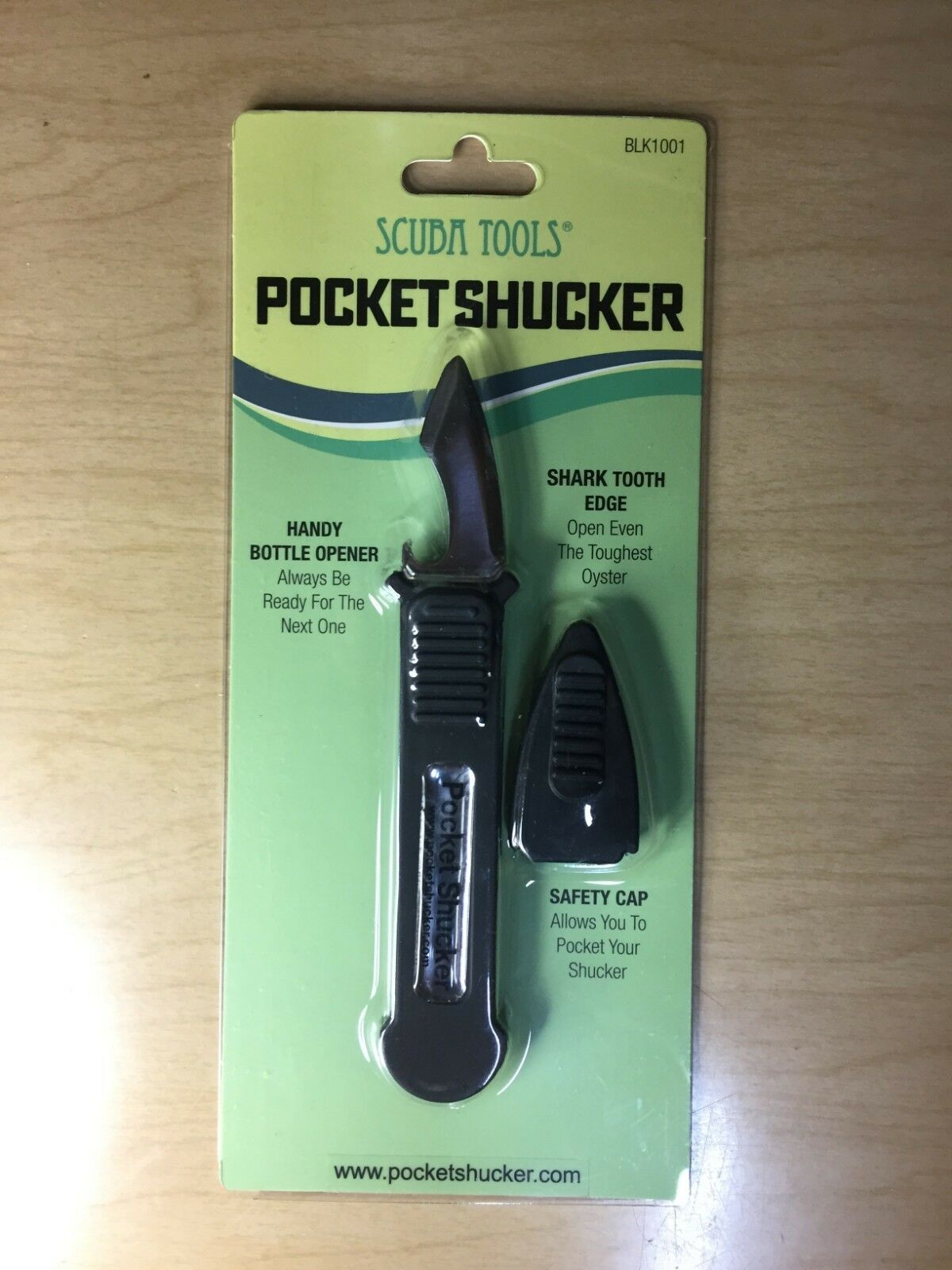 Scuba Tools Pocket Shucker Stainless Steel Oyster/Shellfish/Clam Shucker BLK1001 - Fresh Stock Dated January 2026