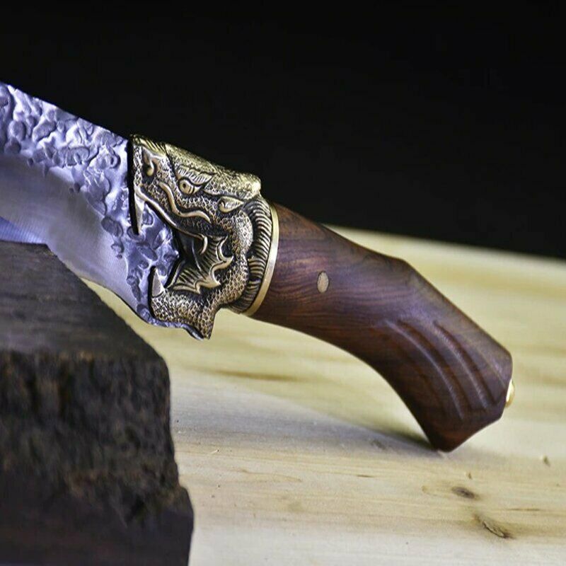 Handmade Chef Knife Japanese Fixed Blade Forged Sharp Cocking Knives Fast Ship - Fresh Stock Dated January 2026