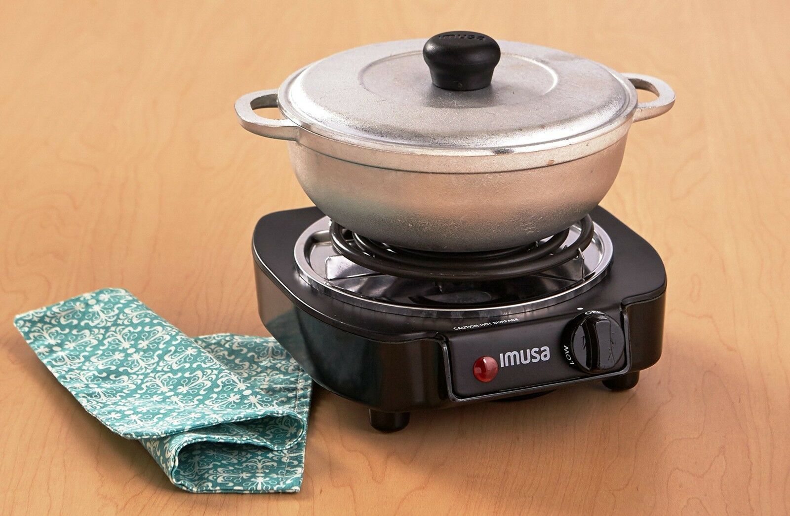 Single Burner Electric Stove Portable Travel Compact Small Hot Plate Dorm - Fresh Stock Dated February 2026