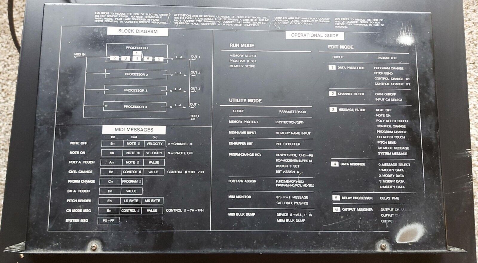 Yamaha MEP4 MIDI  Processor - Fresh Stock Dated December 2025