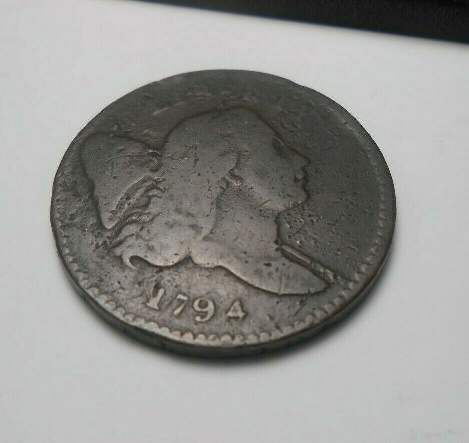 RARE 1794 LIBERTY CAP FLOWING HAIR HALF CENT - FINE ORIGINAL❗ LETTERED EDGE❗❗ - Fresh Stock Dated December 2025