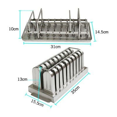 20pcs Ice Cream Stick Molds Stainless Steel Mold Ice Pop Lolly Popsicle Holder - Fresh Stock Dated January 2026
