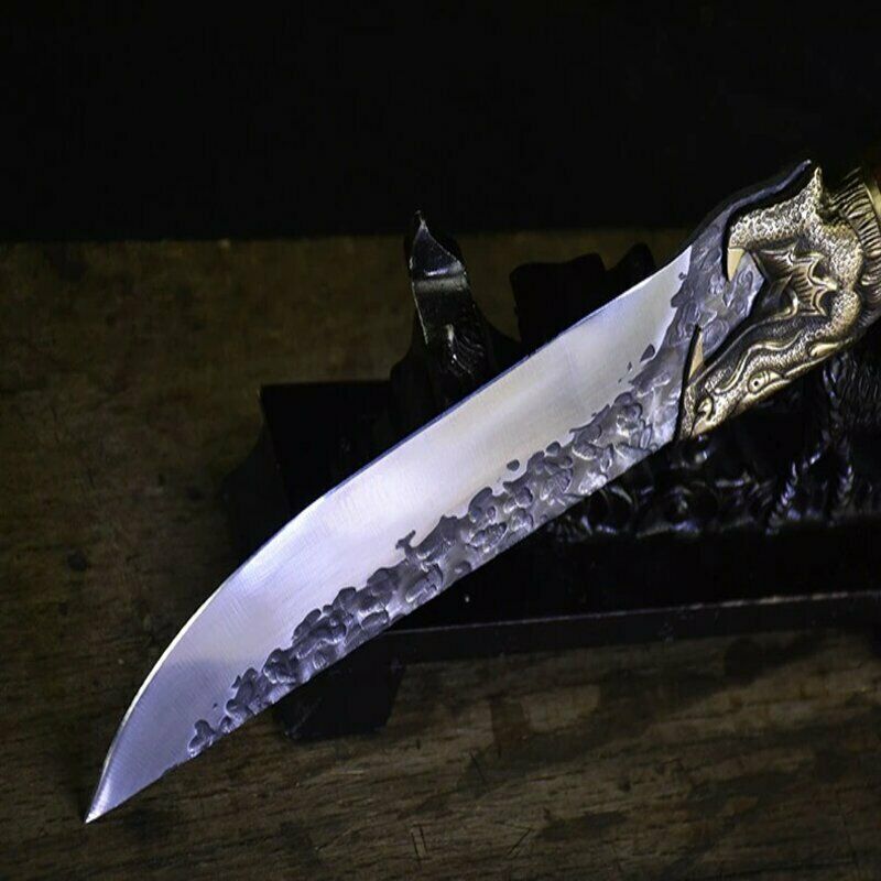 Handmade Chef Knife Japanese Fixed Blade Forged Sharp Cocking Knives Fast Ship - Fresh Stock Dated January 2026