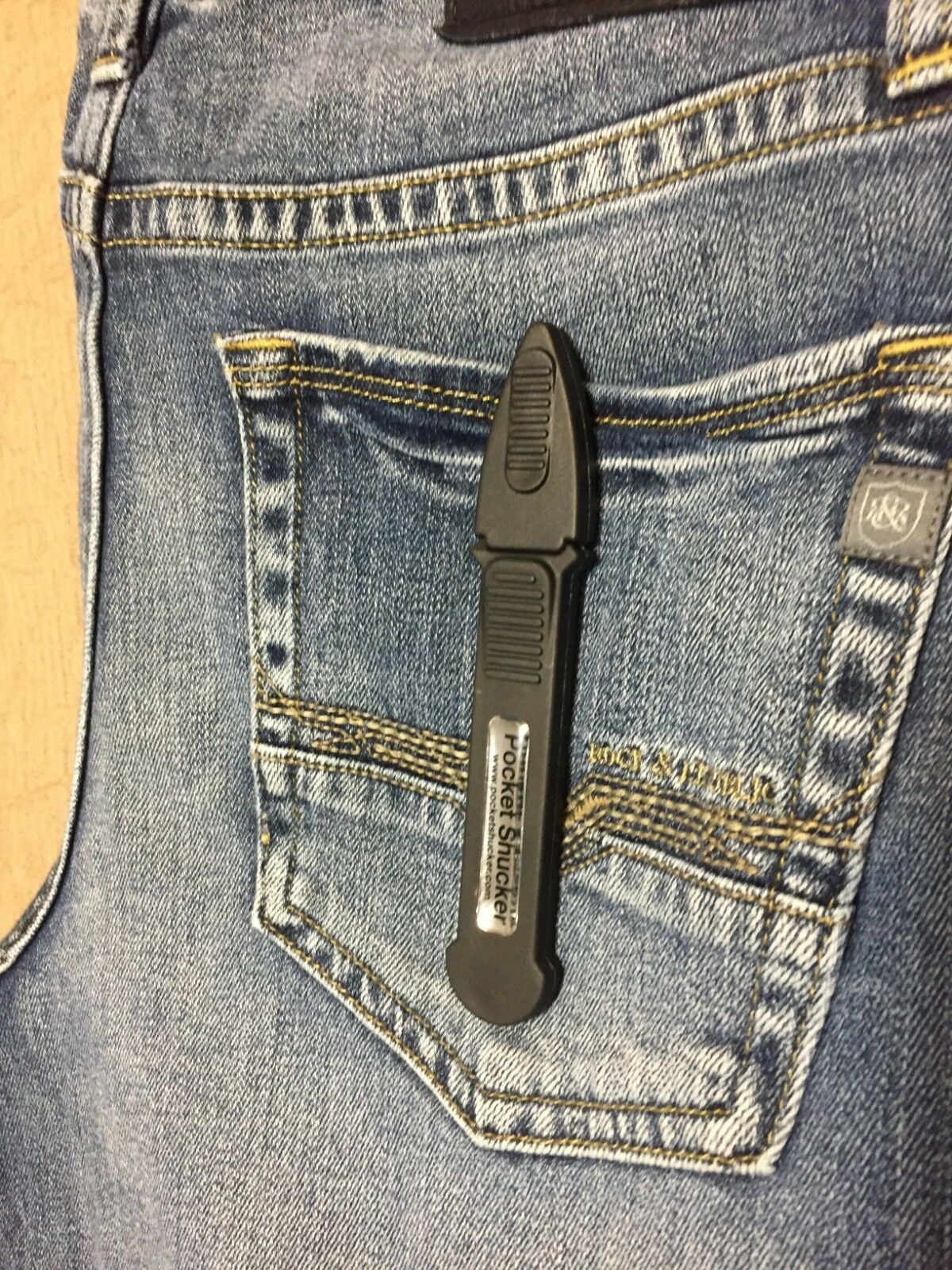 Scuba Tools Pocket Shucker Stainless Steel Oyster/Shellfish/Clam Shucker BLK1001 - Fresh Stock Dated January 2026