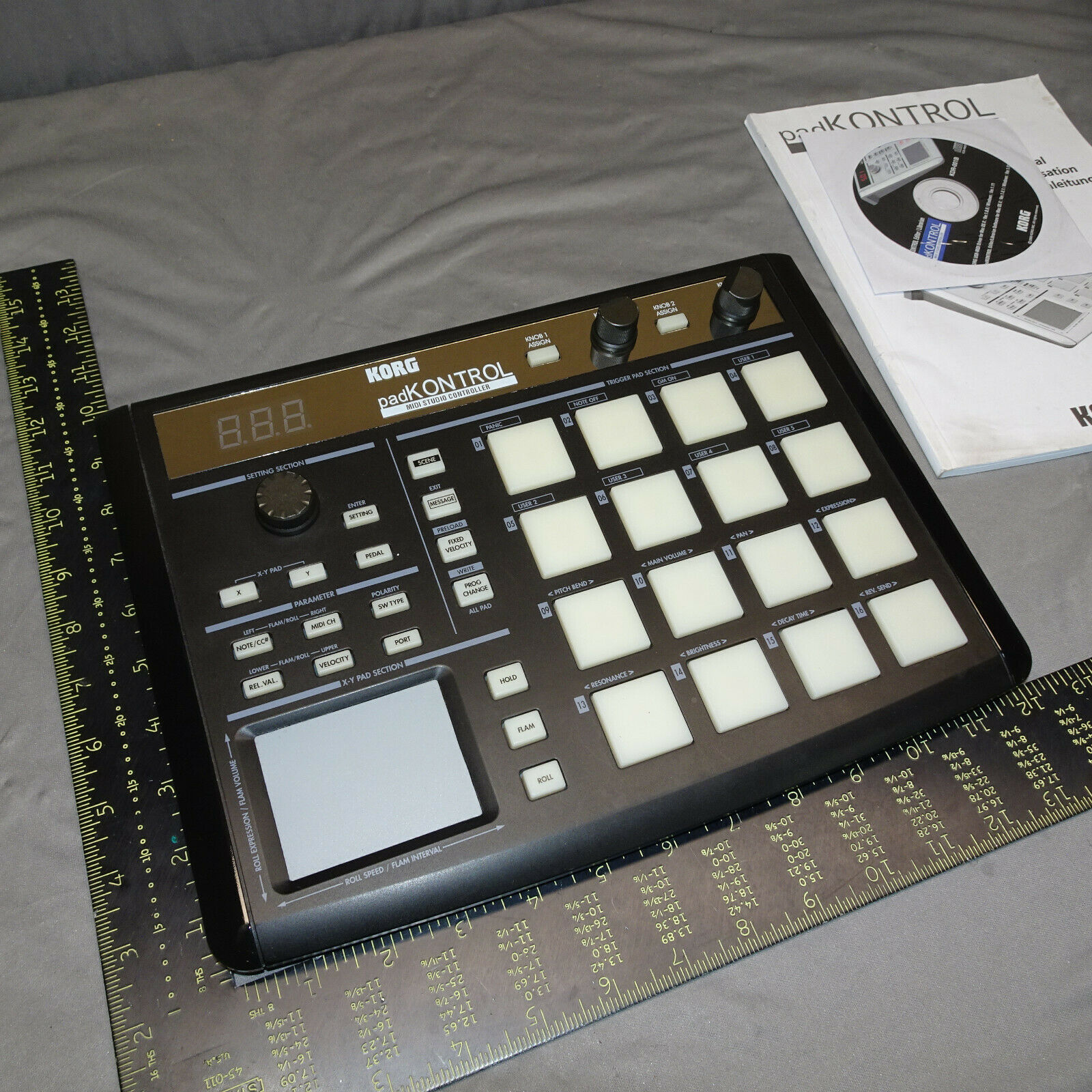 KORG KPC-1 padKONTROL MIDI STUDIO CONTROLLER - Fresh Stock Dated December 2025