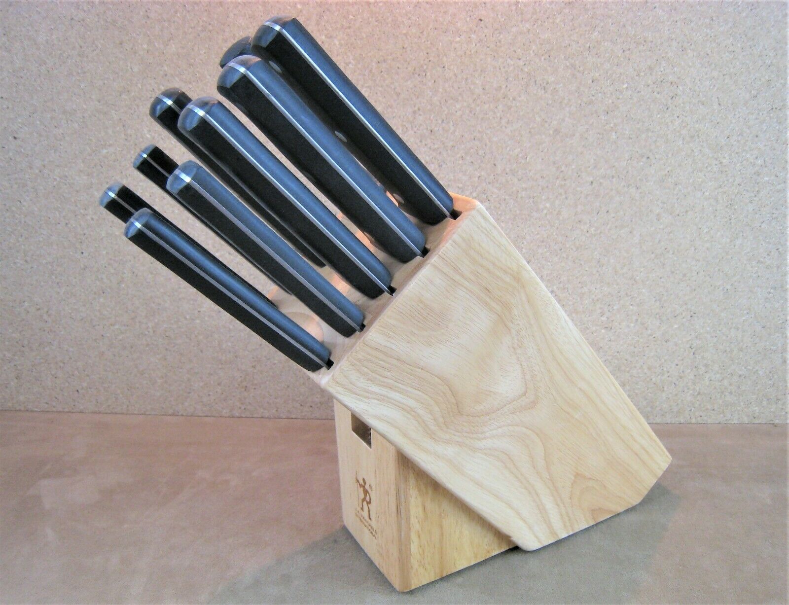 NICE! J.A. Henckels Fine Edge Pro Series Cutlery 10 Piece Knife Block Set - Fresh Stock Dated February 2026