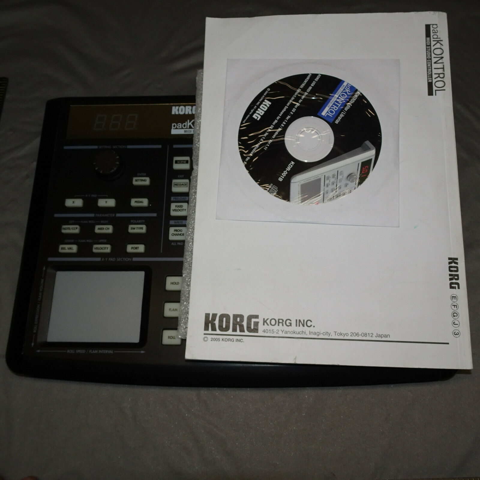 KORG KPC-1 padKONTROL MIDI STUDIO CONTROLLER - Fresh Stock Dated December 2025