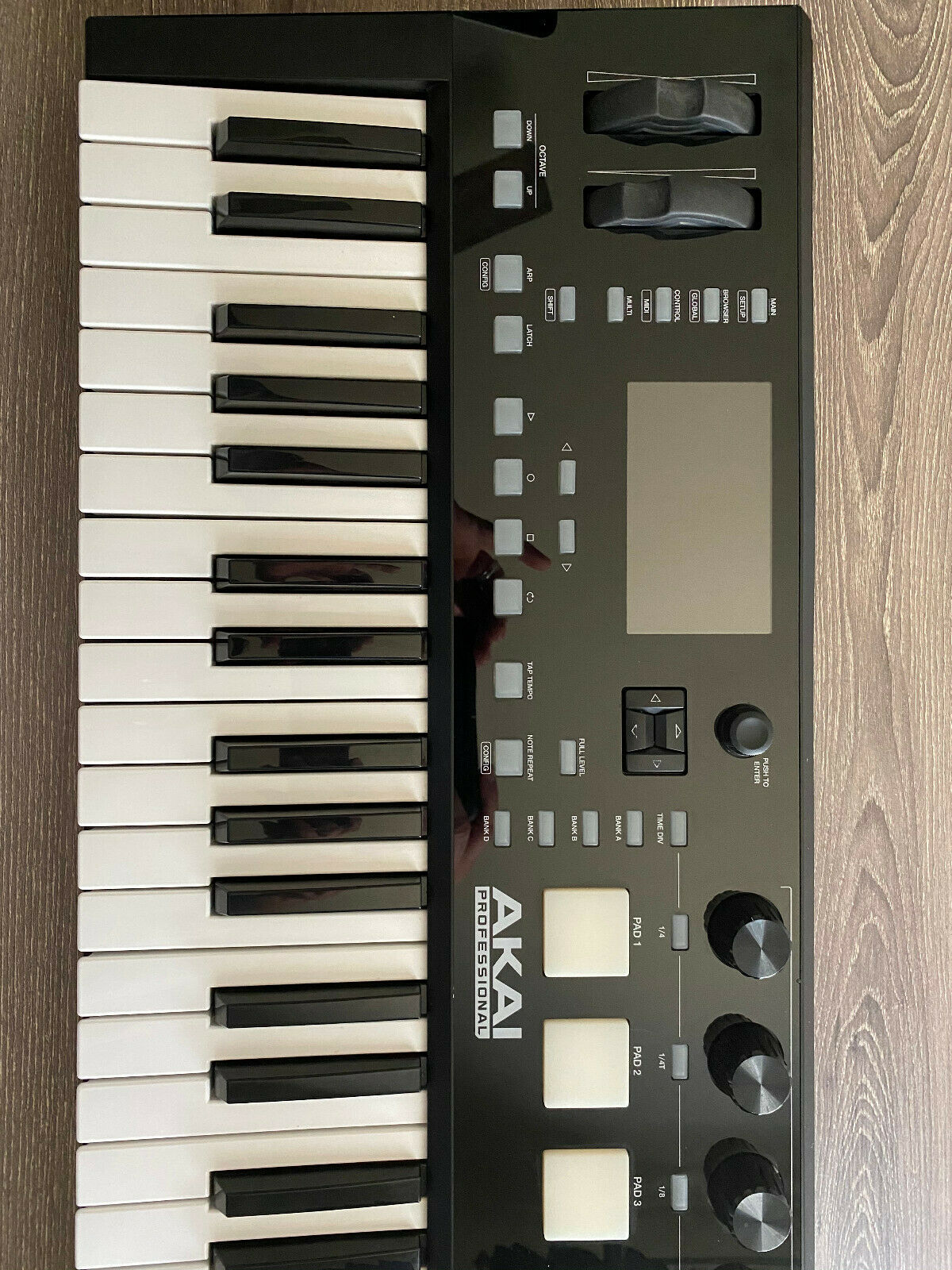 AKAI Advance 49 USB Keyboard Controller w/ USB Cable Only, used, works! AS IS! - Fresh Stock Dated December 2025
