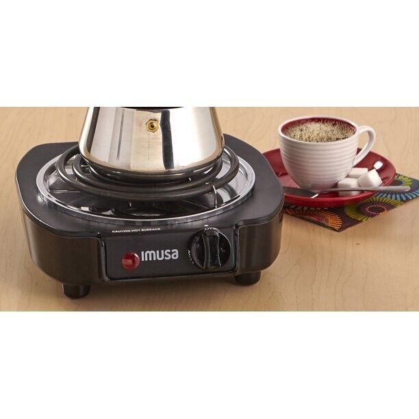 Best Portable Electric Single Burner Stove Hot Plate 1100W IMUSA USA For Kitchen - Fresh Stock Dated February 2026