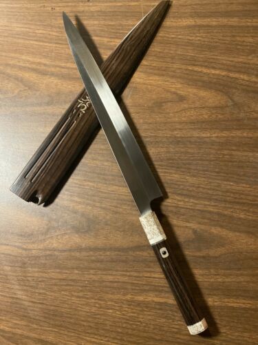 Mizuno Tanrenjo 300mm Honyaki Knife 三代目水野貞昭作 + 鍛鐵降魔 - Fresh Stock Dated January 2026