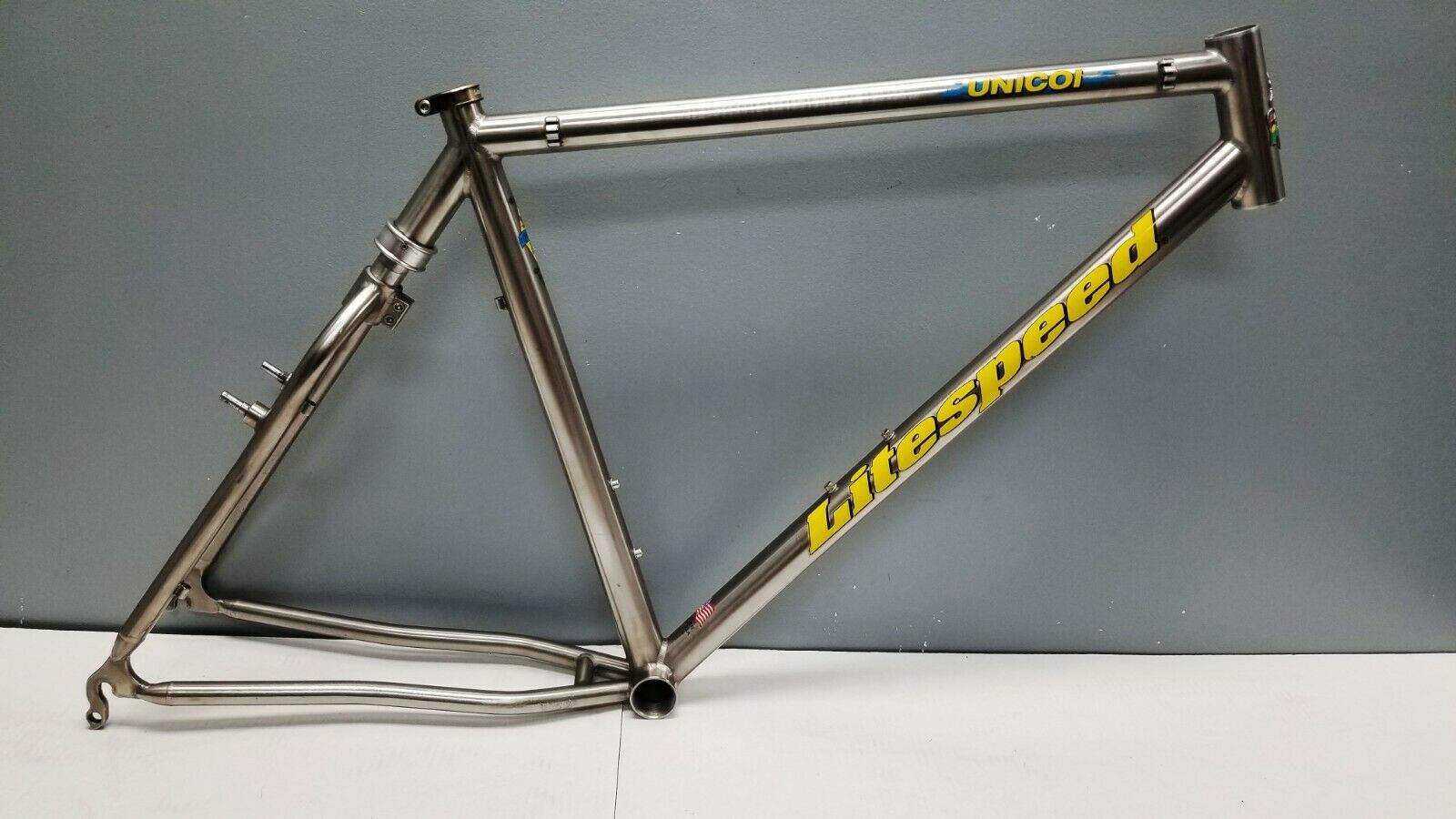 Litespeed Unicoi Soft Tail Titanium Ti Mountain Bike Gravel frame 26” Large - Fresh Stock Dated December 2025