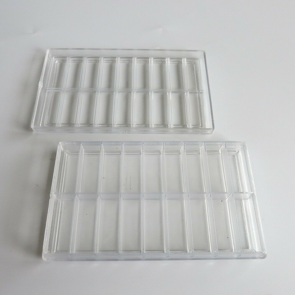 18 Grids Plastic Part Box for Watch Parts Spring Bars Screws Jewelry Beads - Fresh Stock Dated December 2025