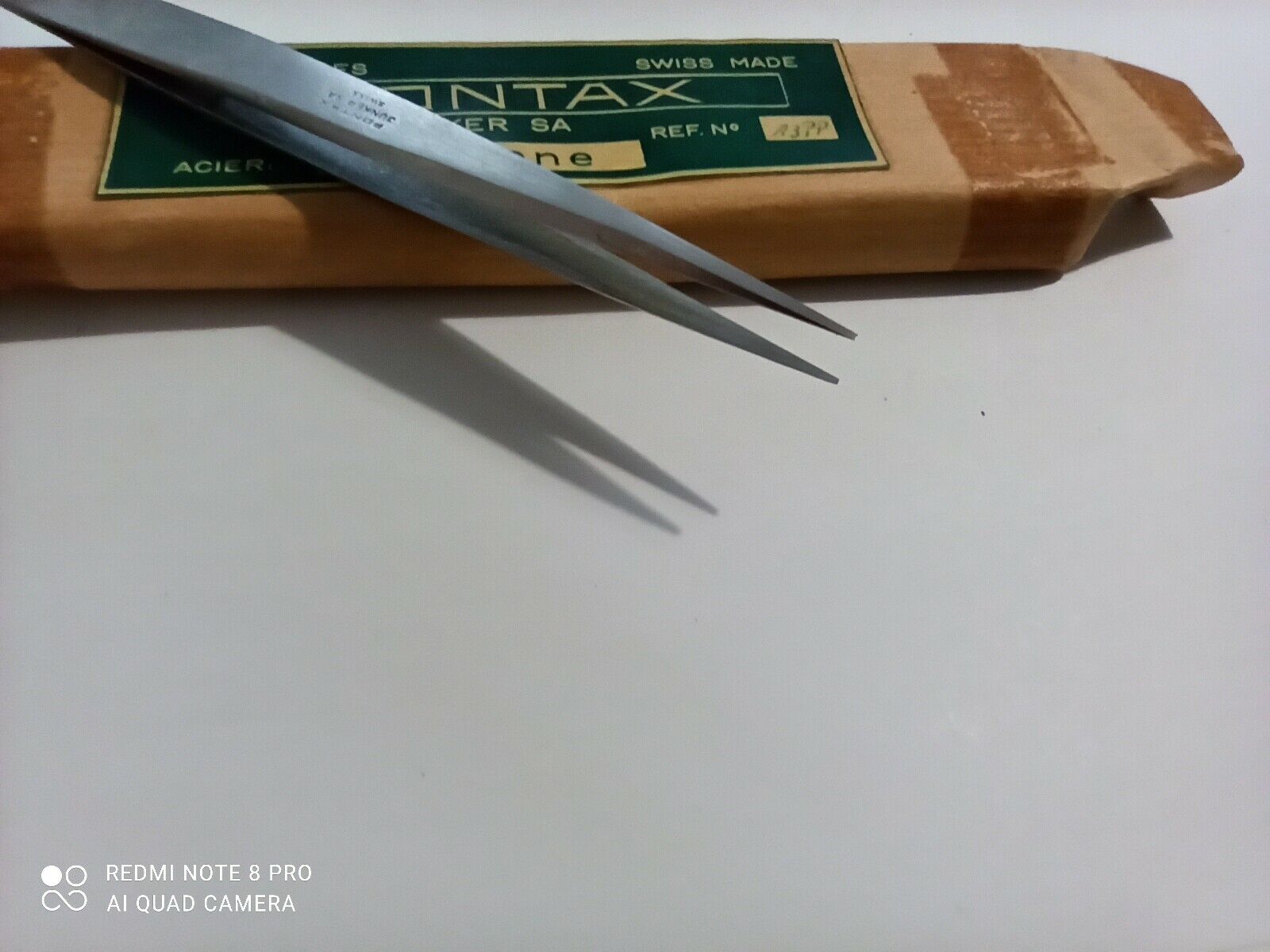 FONTAX JUNKERS Original  Tweezers swiss  no.13PP New , 1pcs. - Fresh Stock Dated December 2025