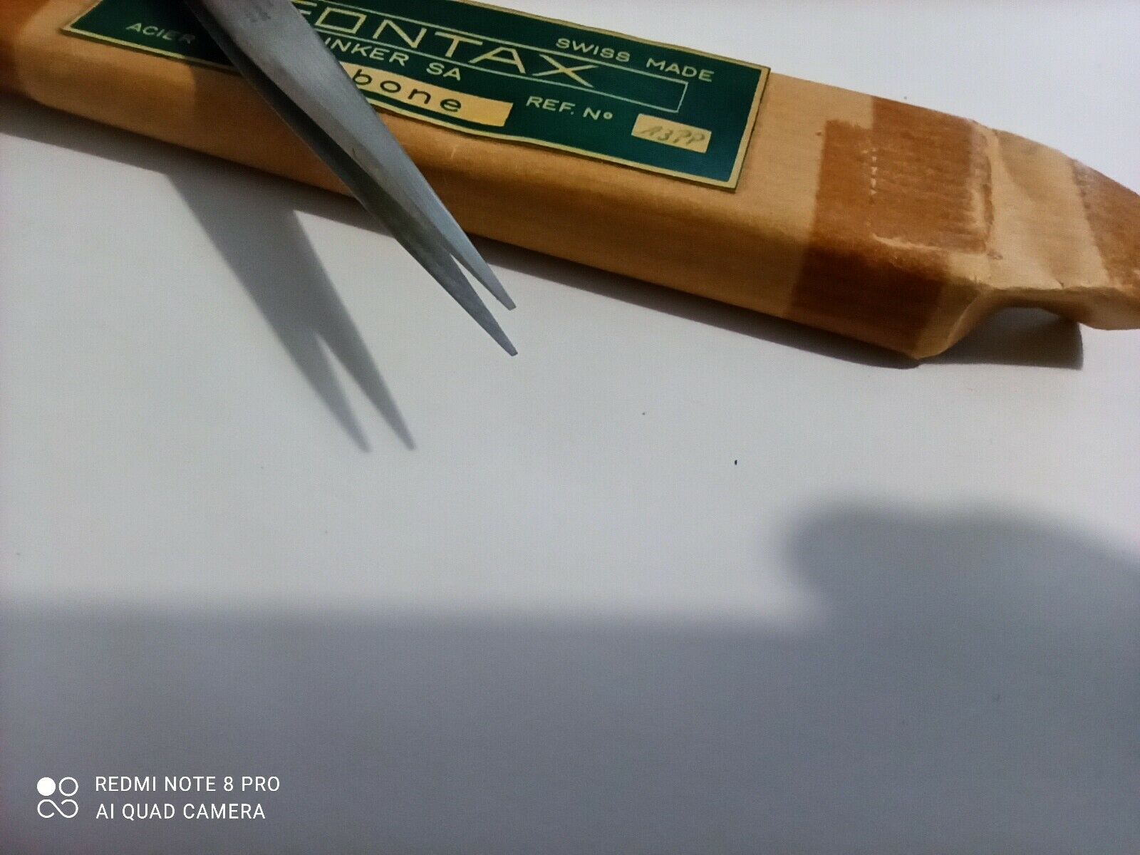 FONTAX JUNKERS Original  Tweezers swiss  no.13PP New , 1pcs. - Fresh Stock Dated December 2025