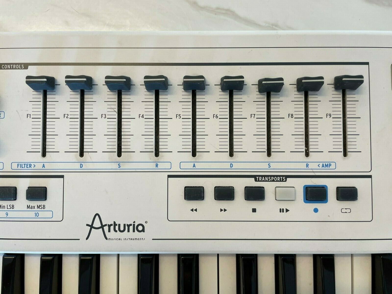 Vintage Wood Arturia KeyLab 49 MIDI Controller Keyboard 49 Keys White - Fresh Stock Dated December 2025