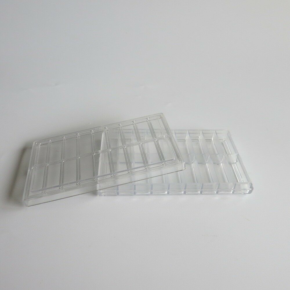 18 Grids Plastic Part Box for Watch Parts Spring Bars Screws Jewelry Beads - Fresh Stock Dated December 2025