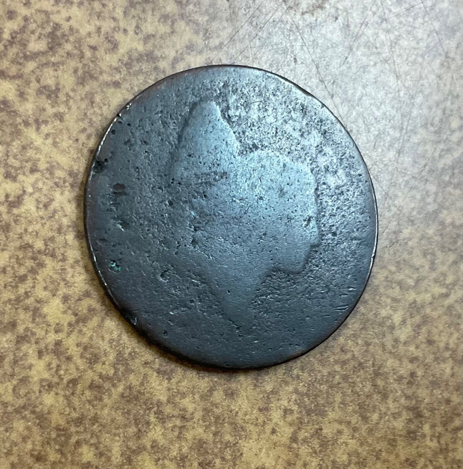 Dated edge Type  Liberty Cap   Half Cent   Possibly 1795-97 - Fresh Stock Dated December 2025