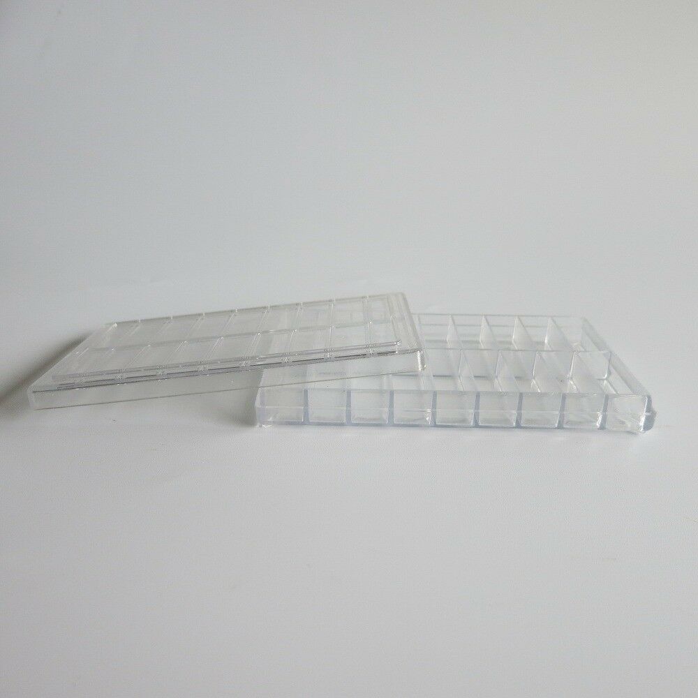 18 Grids Plastic Part Box for Watch Parts Spring Bars Screws Jewelry Beads - Fresh Stock Dated December 2025