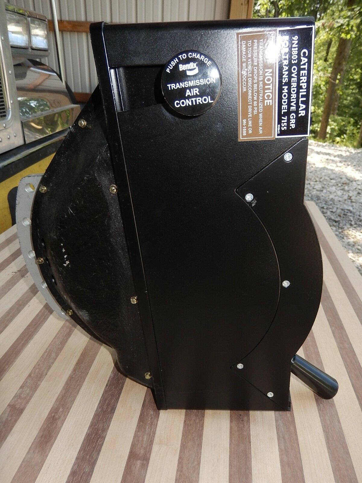 CATERPILLAR 7155 AIR SHIFTER FOR TRANSMISSION 16 spd M916 M917 M920 9N1803 CAT - Fresh Stock Dated December 2025