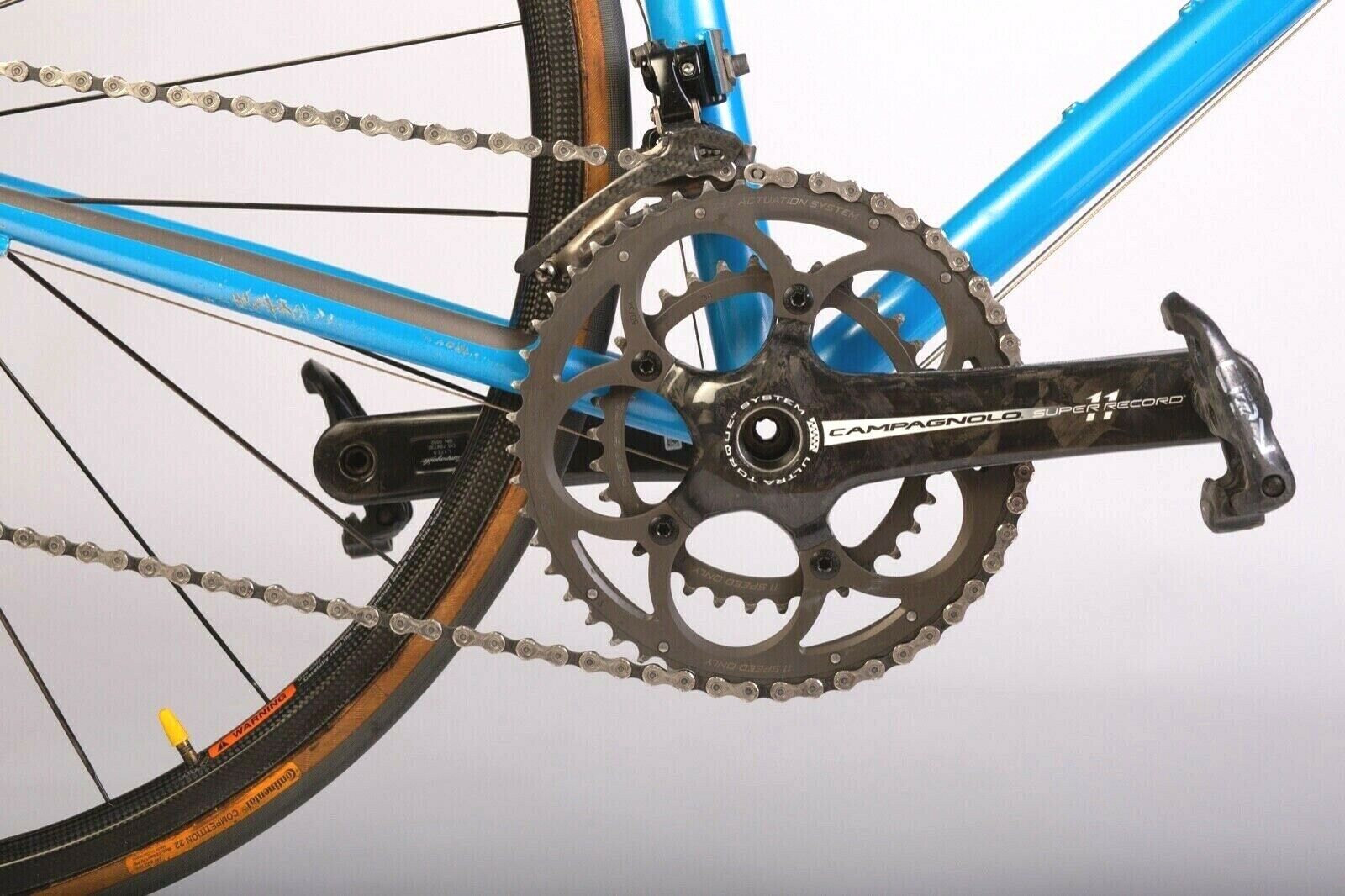 De Rosa Titanio 1995 road bike Campagnolo Super Record 11 group Hyperon wheels - Fresh Stock Dated December 2025