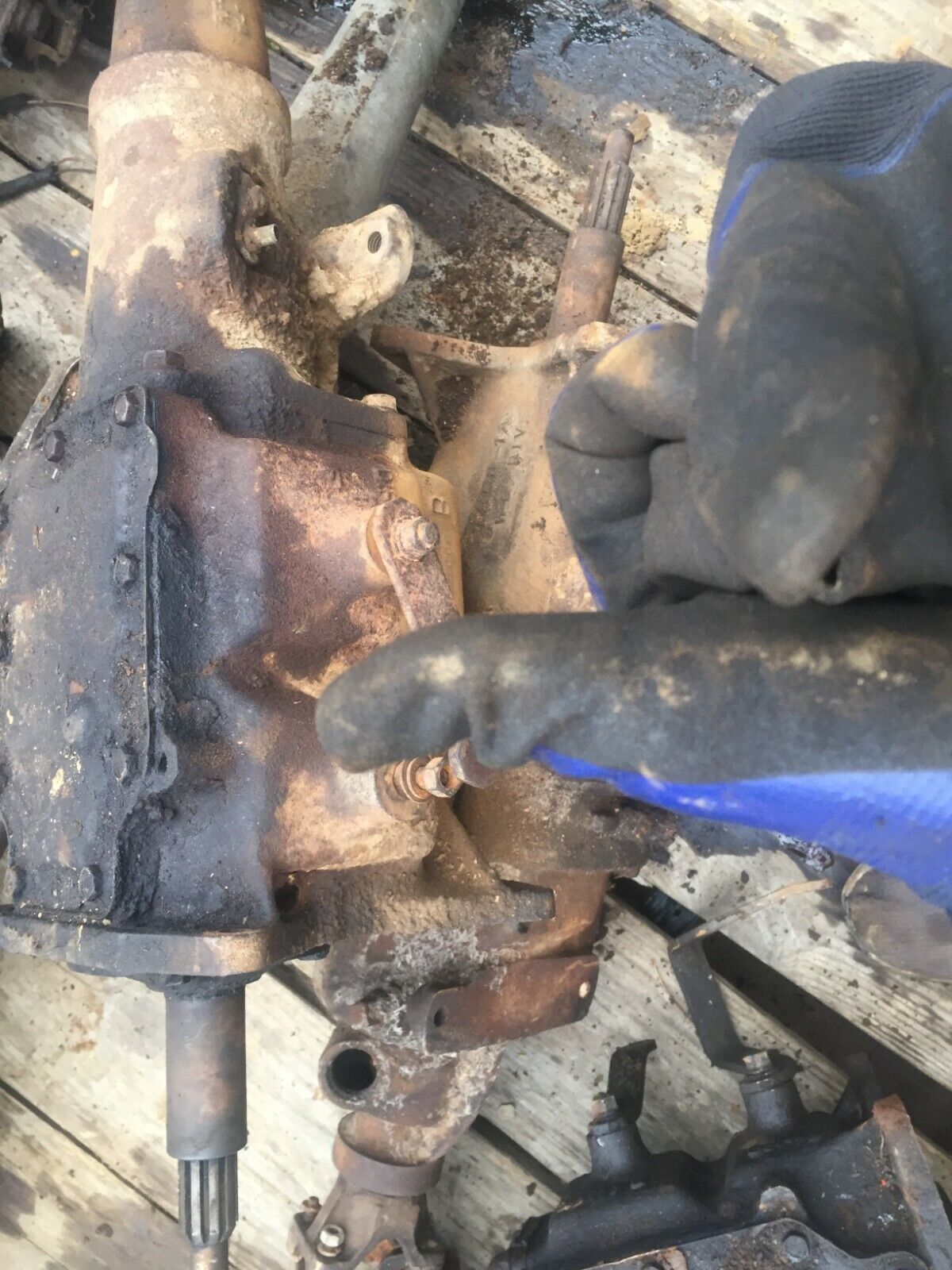 1965 1966 Ford Galaxie transmission manual standard 3 speed toploader HEF BG car - Fresh Stock Dated January 2026