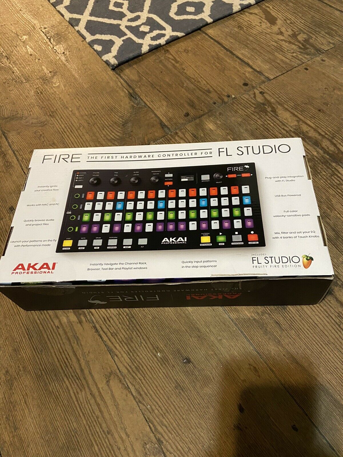 Akai Professional Fire USB Midi Pad Controller - Fresh Stock Dated December 2025